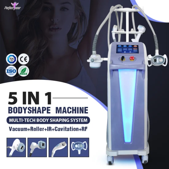 5in1 Body Sculpt Abnehmen Gestaltung Vela Form RF Roller Vakuum Ultraschall Kavitation Gewicht Fett Verlust Schönheit Maschine