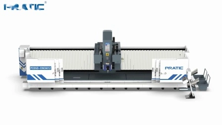 5-Achsen-CNC-Maschine für die Metallbearbeitung für Aluminium-Stahlprofile Vertikales Bearbeitungszentrum Fräsen Bohren Gewindeschneiden Vmc